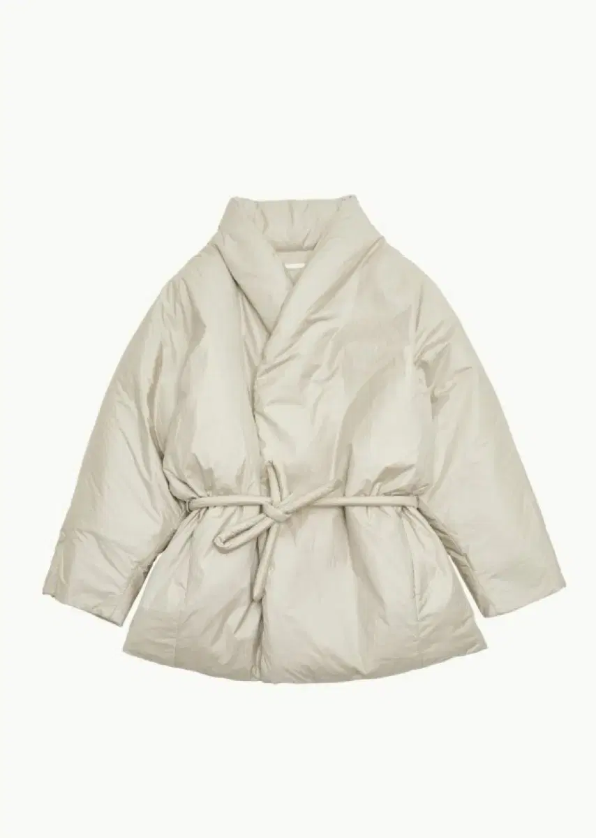 아모멘토 푸퍼 제니패딩 duvet shawl puffer